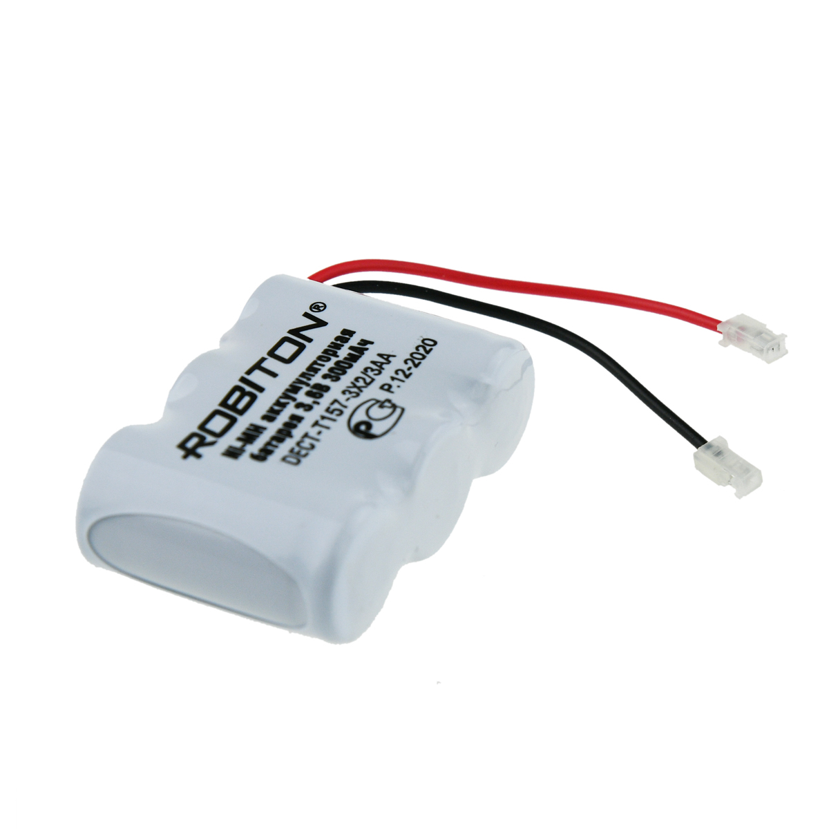 Купить батарея аккумуляторная 3x2/3aa ni-mh 300mah 3.6v dect-t157, robiton  13472 /419-394 по выгодной цене - Интернет-магазин 